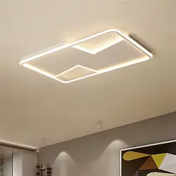 Современный простой светодиодный потолочный люстры для гостиной спальни ультра-тонкий акриловый домашний деко освещение светильники