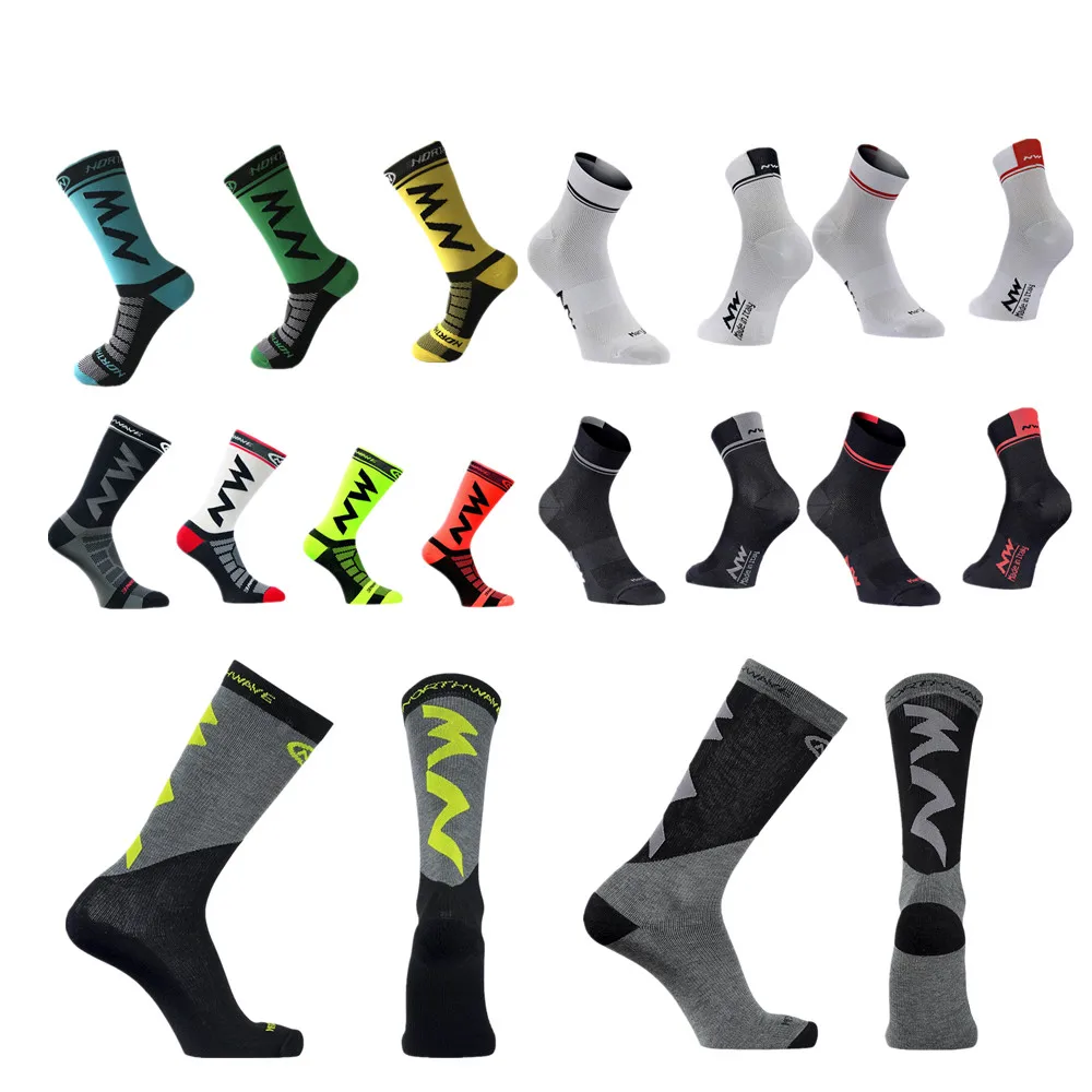 

3 Style Compression Running Cycling Socks Breathable Road Bicycle Socks Men Racing Bike Socks