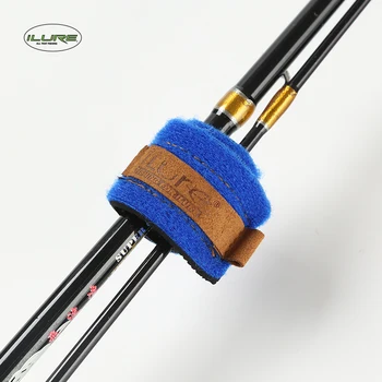 

iLure 2pcs/Lot Fishing Rod Wrapper Bundle Tie Fishing Bag Elastic Strap Belt Band Pack Pole Holder Fishing Accessories Pesca