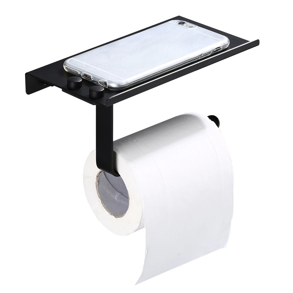 المرحاض لفة ورقة الهاتف حامل الحمام رف الحائط تخزين الرف رفوف رفوف