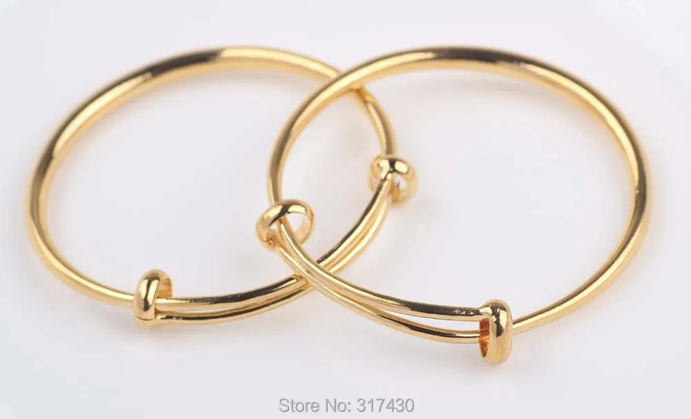 Vogue 24k Yellow Gold Filled Baby S Bracelet Bangle Smooth Plain Vogue 24k Yellow Gold Filled Baby S Bracelet Bangle Smooth Plain Adjule For Boy Or In Bangles From Jewelry Accessories On