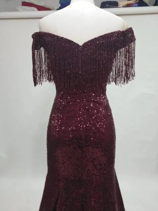mermaid sequin dress