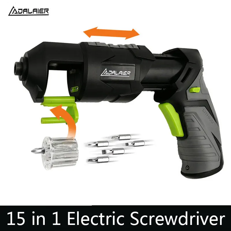 

DALAIER Rechargeable USB Electric Screwdriver Li-ion Battery Drill Hole Power Tools Mini Wireless Power Driver Magnetic 251