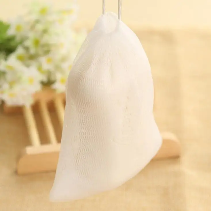 

3 PCS Soap Bag Soap Net For Making Bubbles Bag For Bubbles Bathroom Cleaning Gloves Mesh Bath Sponges