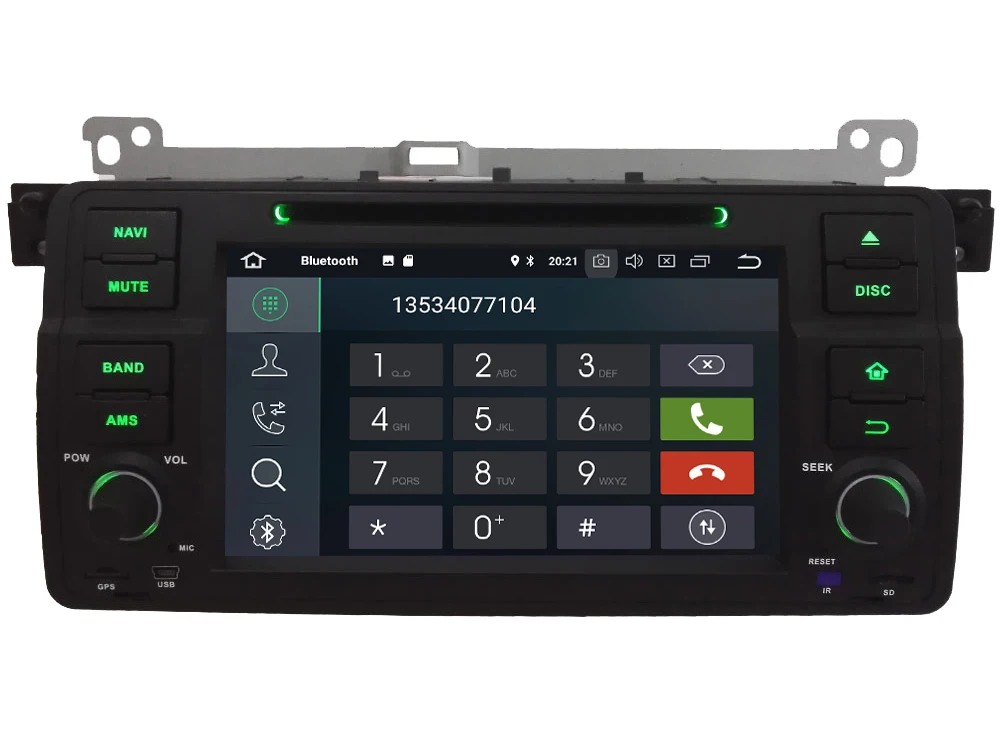 Discount 7" Octa Core 4G Android 8.1 4GB RAM 64GB ROM Car DVD Player Radio Stereo GPS Glonass For BMW M3 3 Series E46 318i 320i 325i 328i 2
