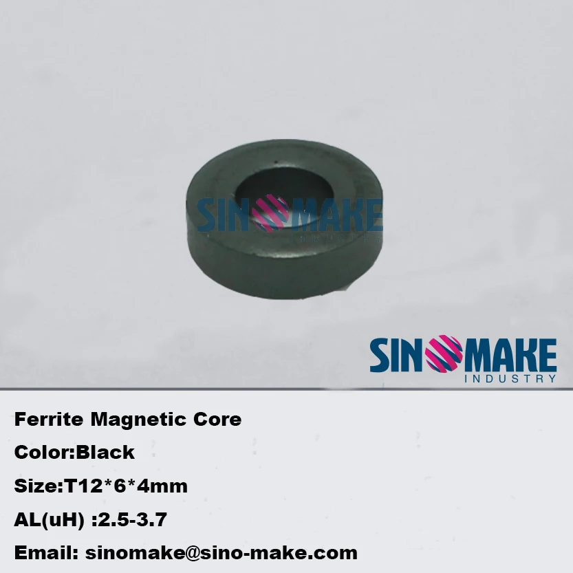 Manganese Zinc Ferrite core T12*6*4mmin Materials
