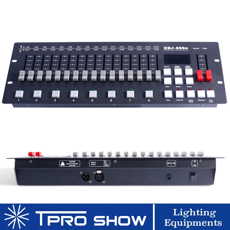 Dmx контроллер 256CH Dmx 512 сценический светильник консоли Dj оборудование для пучка движущихся головного светодиодный Par Светильник Par DJ контроллер