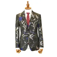 Ткачество мужские костюмы Классический горошек деловые костюмы Tuexdos свадебное платье Повседневный тонкий костюм Tuexdos bepoke мужской костюм