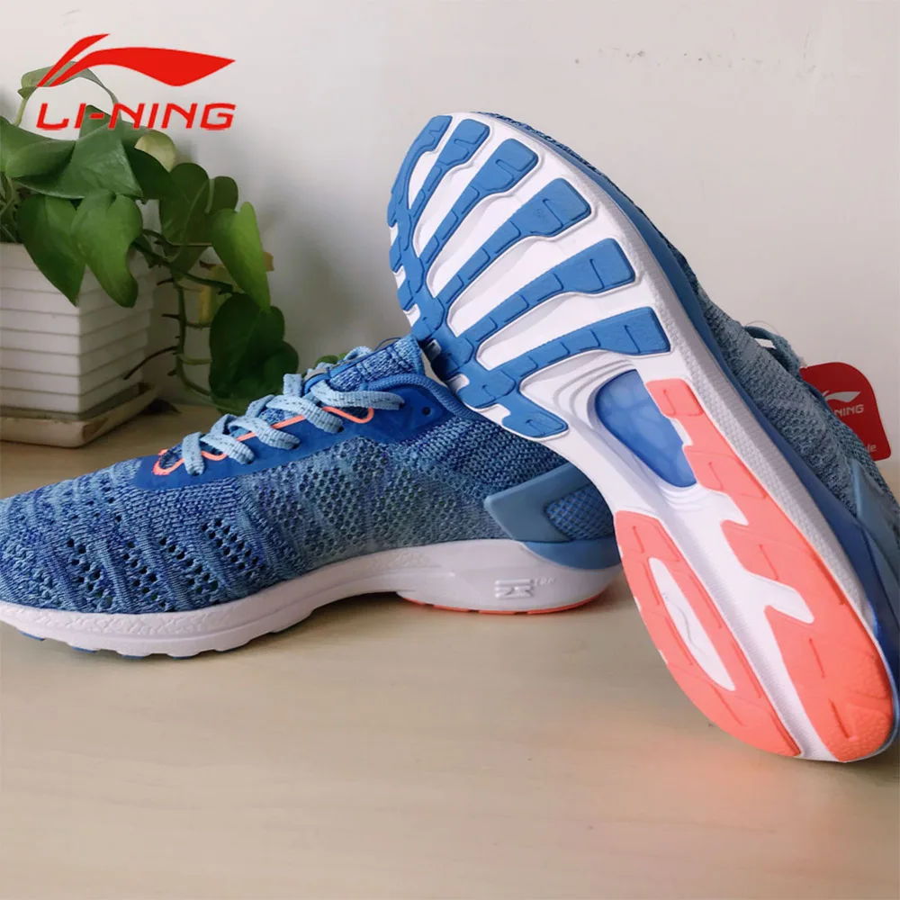 

Li-Ning Women SUPER LIGHT 14 Running Shoes Cushioning Breathable Sport Sneakers ARBM028