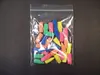 100PCS Extra Heavy-Duty  Reclosable Plastic Packaging Bags Strong Poly Zip Lock Plastic Zipper Clear Zip lock bags Various Sizes 6