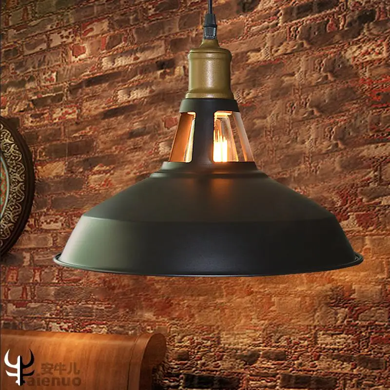

Vintage Pendant Lights Loft Pendant Lamp Retro Hanging Lamp Lampshade For Restaurant /Bar/Coffee Shop Home Lighting Luminarias
