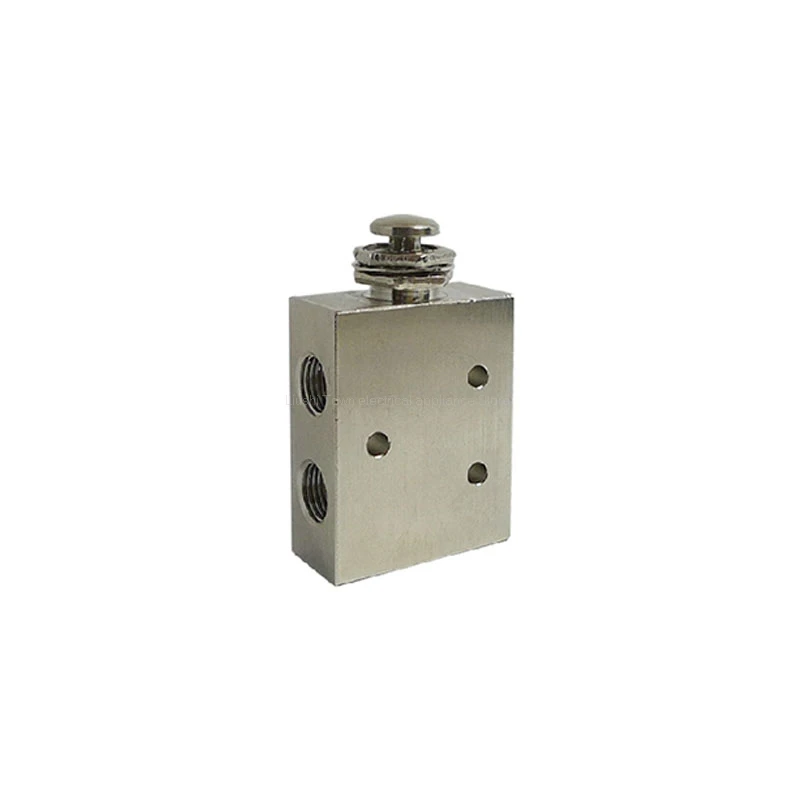 Pneumatic 2 Position 3 Way Spring Return Button Air Valve TAC2 41P