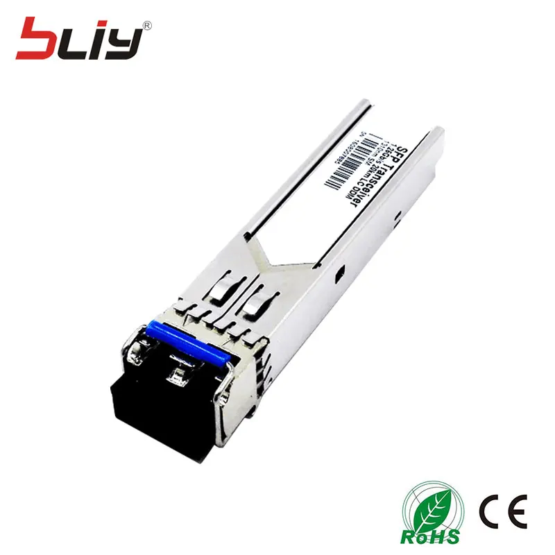 Bliy гигабитный sfp модуль 1,25G SM LC dual fiber GBIC 550 м/20 км/40 км/80 км/120 км sfp трансивер ETHERNET модуль