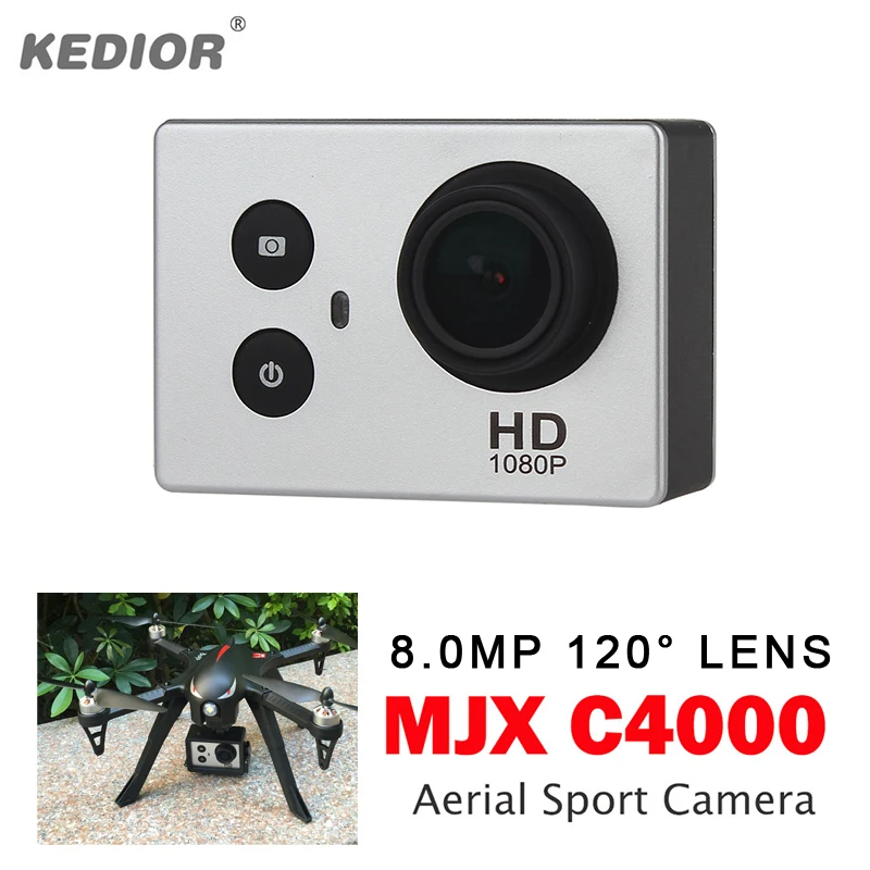 

MJX C4000 Aerial Sport Camera 8.0MP 120 Degree Lens Full HD Drone Spare Parts for MJX B3 Bugs 3 Brushless Rc Quadcopter
