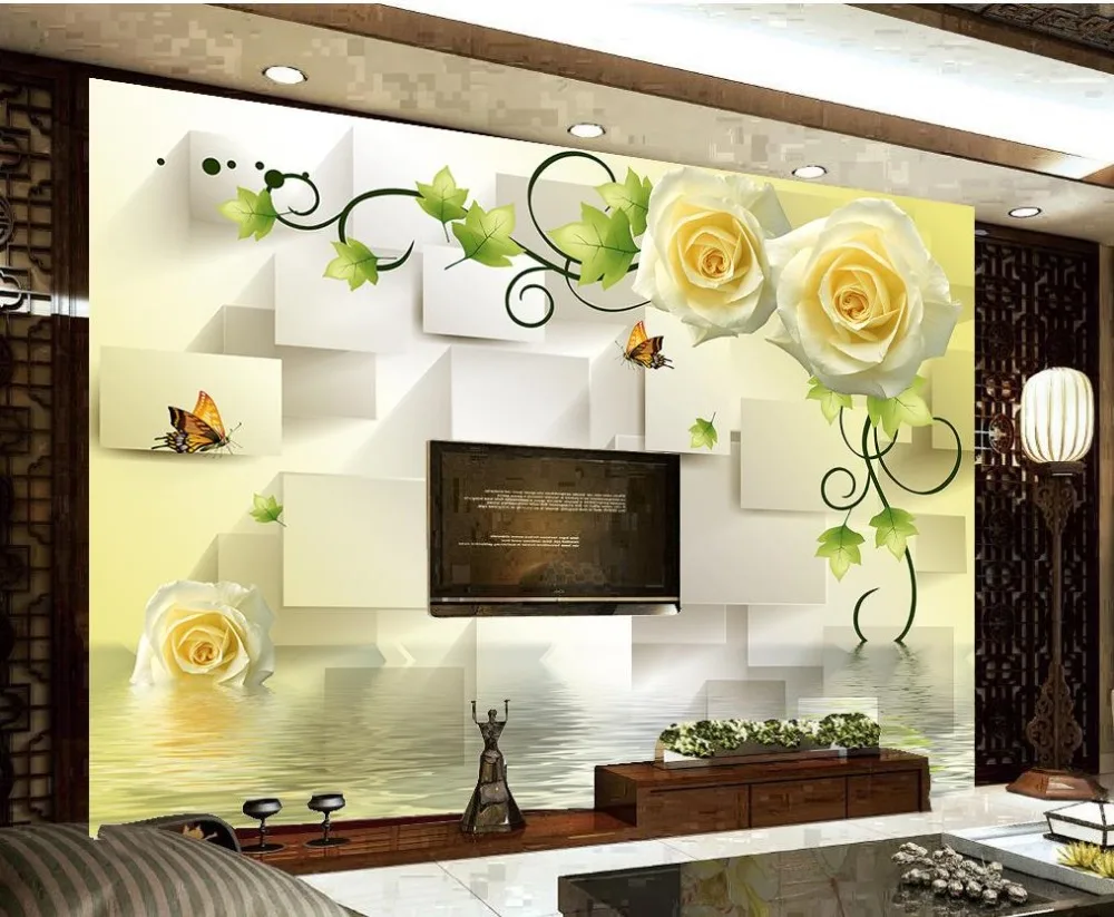 Gratuit Images Papier Peint 3d Personnalise Fond Rose Jaune Fond Papillon Fond 3d le plus cool salutations