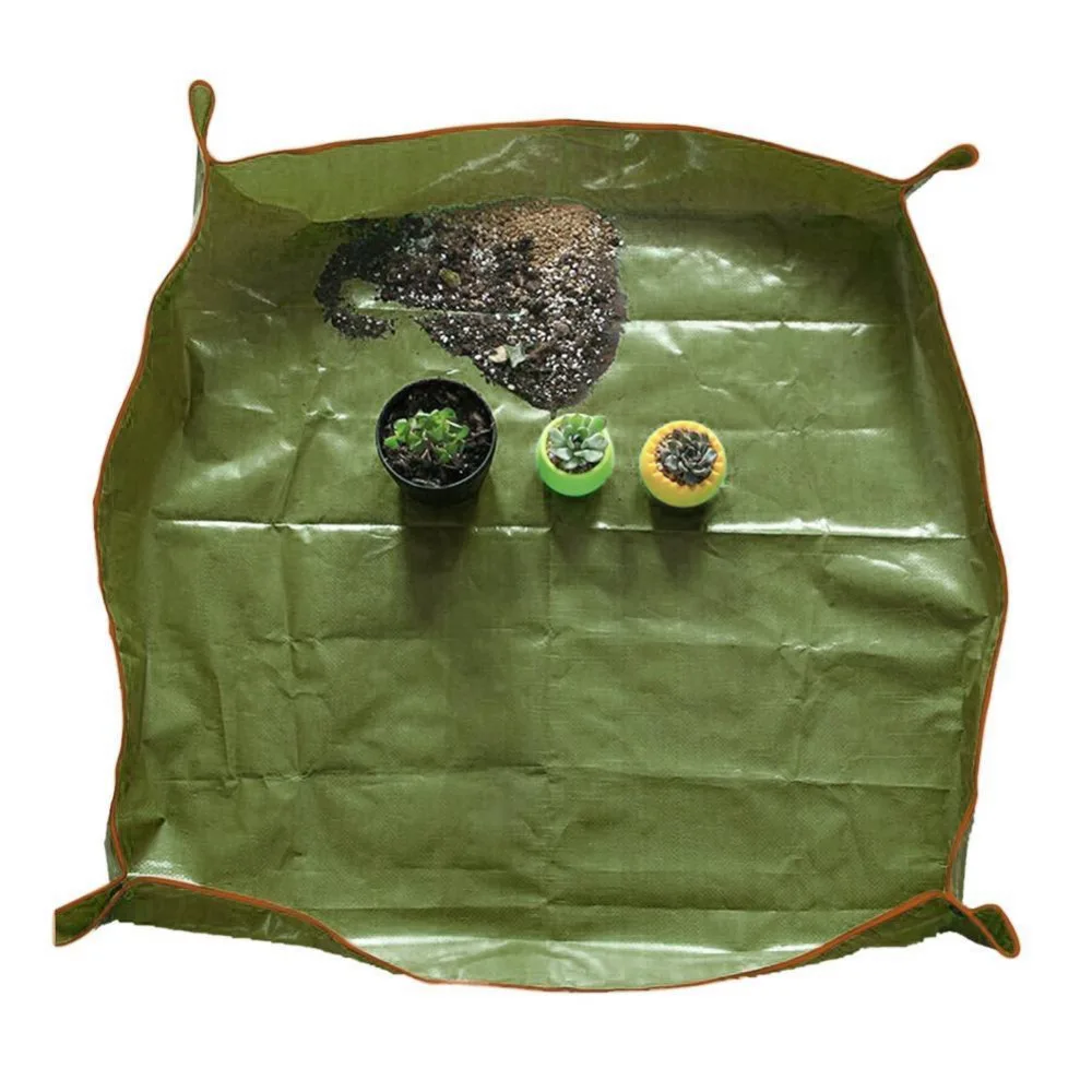 93*93cm Waterproof Flowerpot Transplanting Pad Anti Dirty Garden