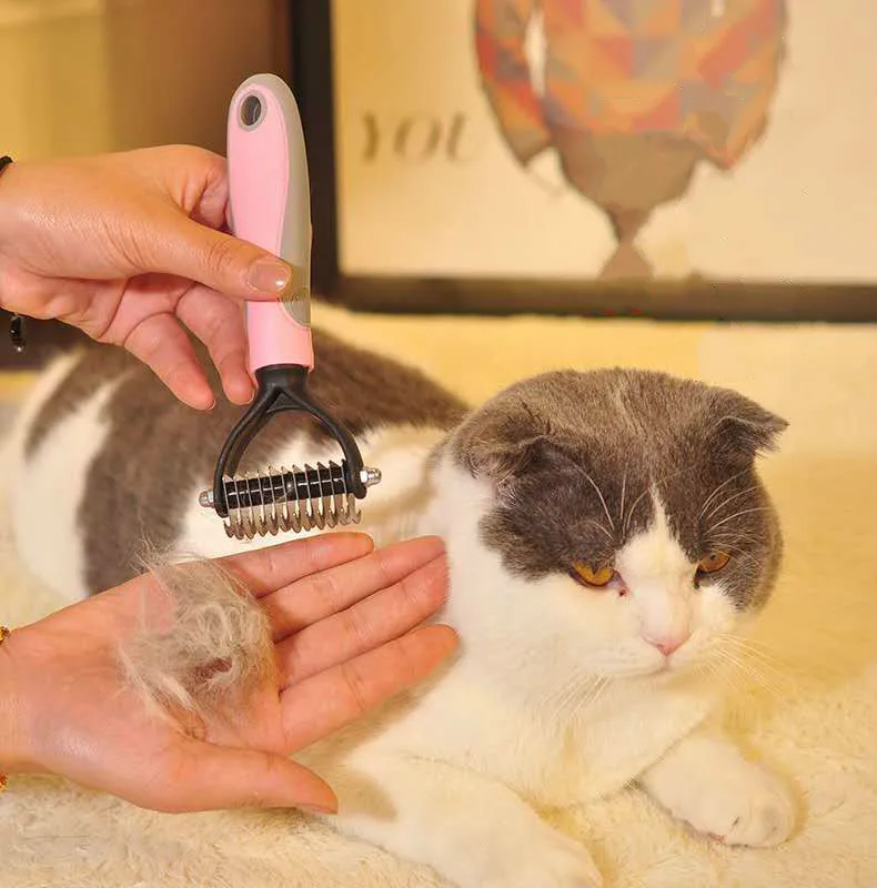 OLN Pet comb knot knot knot comb size dog hair comb artifact hair shearer Pet Beauty special tool hair combing supplies