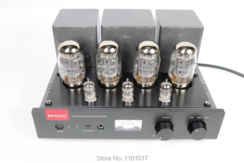 RFTLYS A2 KT88 Pull ламповый усилитель HIFI EXQUIS интегрированный 12AU7 с Bluetooth|Усилители