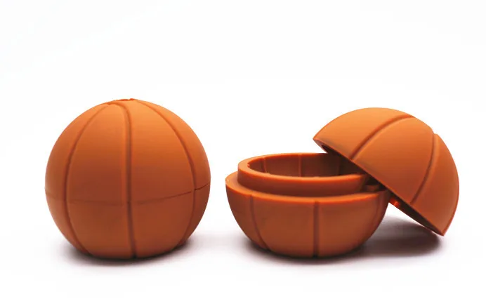 3D баскетбольная форма поддон для льда, замороженные формы, многоразовый силикон, круглая формочка для мороженого, летняя кухонная форма, инструменты для льда
