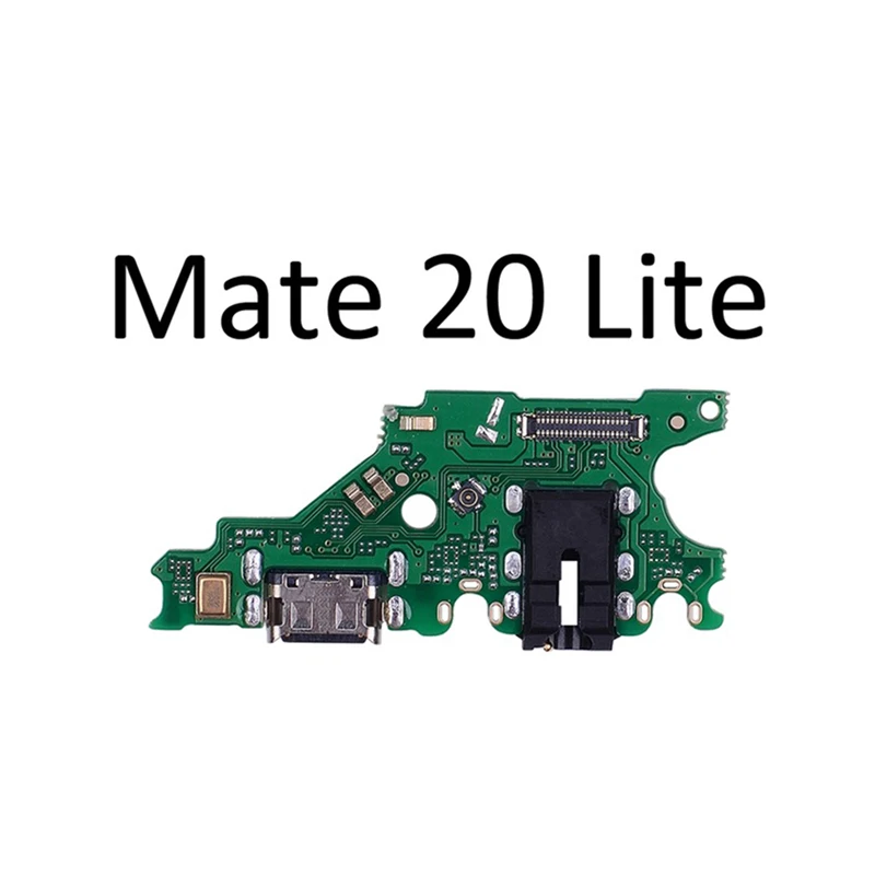 Зарядка через usb Порты и разъёмы док-разъем для Huawei Коврики 10 10 Lite 10Pro 20 Lite рro платы гибкий кабель для мобильного телефона запасных Запчасти