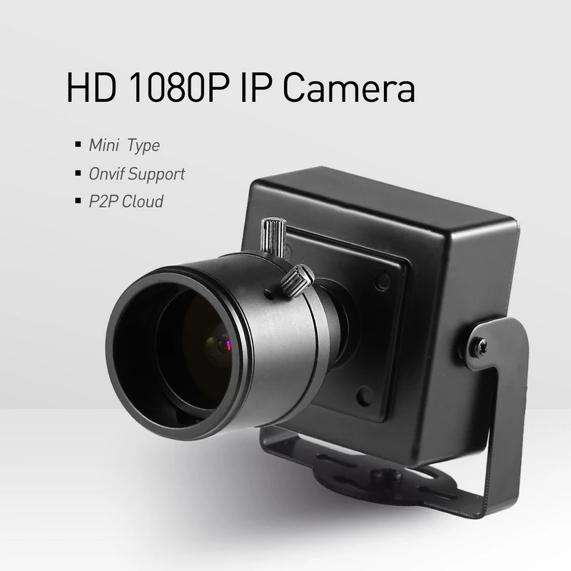 H.265 POE HD 1080P ip-камера 2,8-12 мм ручной зум-объектив 2.0MP внутренняя мини-камера безопасности ONVIF P2P IP CCTV Cam