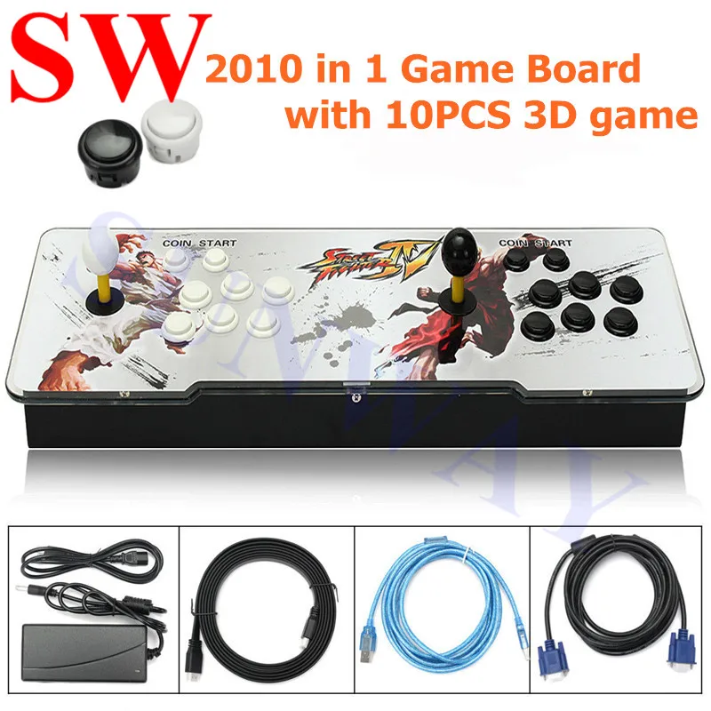 

3D Pandora treasure X Arcade Game Console 2020 in 1 3D Games Metal Double Stick Console CGA VGA HDMI output For Home TV