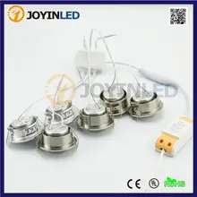 Joyin светодиодный 6*3W 18W COB светодиодный точечные потолочные светильники встраиваемые маленький Светодиодный точечный светильник шкаф светильник DC12/AC220V