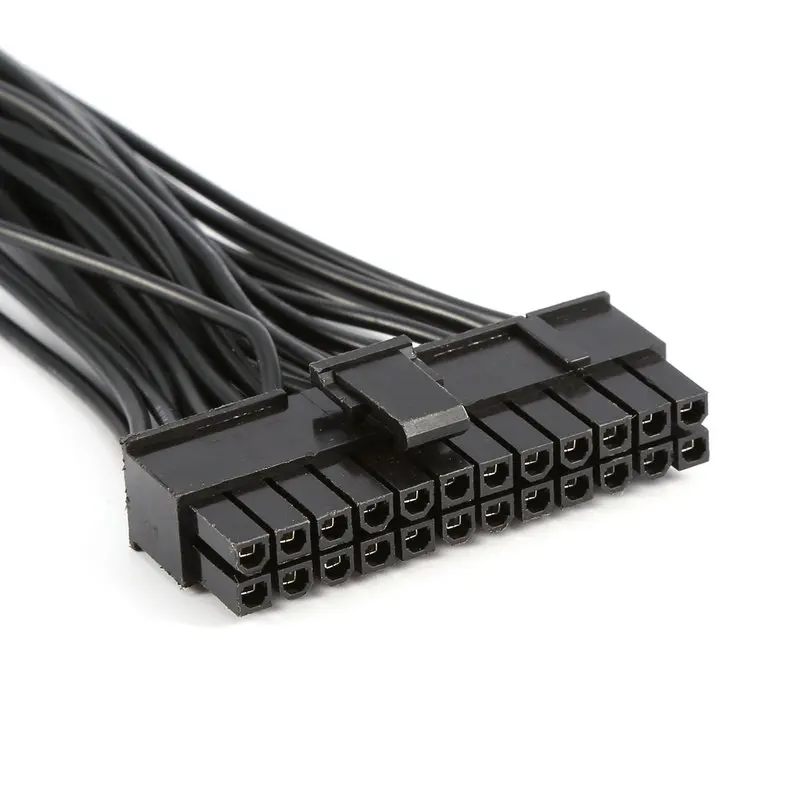 Кабель материнской платы ATX для майнинга 30 см 24 Pin 20 + 4 двойной блок питания