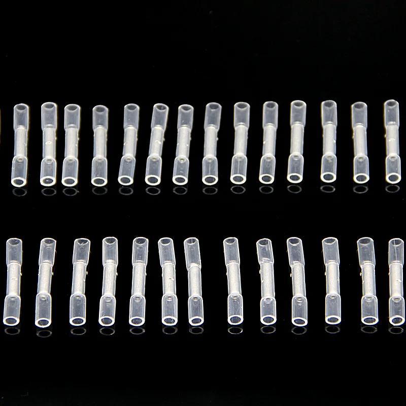 Crimp, Terminais Splice, Kit Conectores à prova d'água, AWG26-24, 50pcs