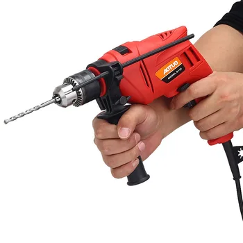

Electric Drill Hammer Impact Drill Multi-function Adjustable Speed 220v 710W Household Pistol Drill Multi-function Power Tools