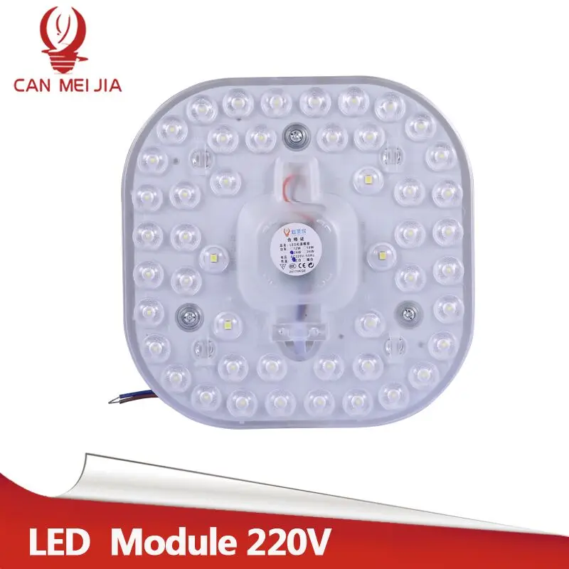 

CANMEIJIA 220V Led Module 12W 18W 24W SMD2835 LED Light Board for Leds Celling Pane Lamp Energy Saving Indoor Lighting White