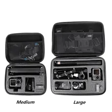 Для Gopro Портативная сумка для хранения сумка для DJI OSMO Action GoPro Hero 7 6 5 4 3 YI 4 K Sjcam аксессуары для экшн-камеры