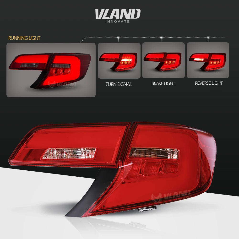Cheap Vland Car Styling Taillight For Camry 2012-2014 Led Tail Light Car Light Assembly Rear Lamp 2 Cheap Vland Car Styling Taillight For Camry 2012-2014 Led Tail Light Car Light Assembly Rear Lamp 2