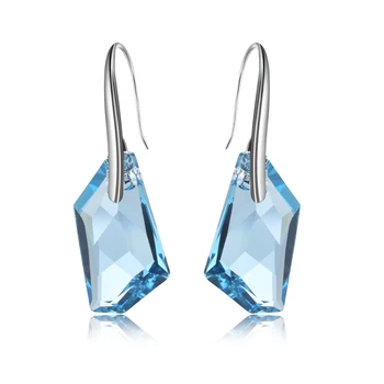 

Made With Crystals from Swarovski hot charming earrings good for 2019 Christmas Gift Bijoux wholesale