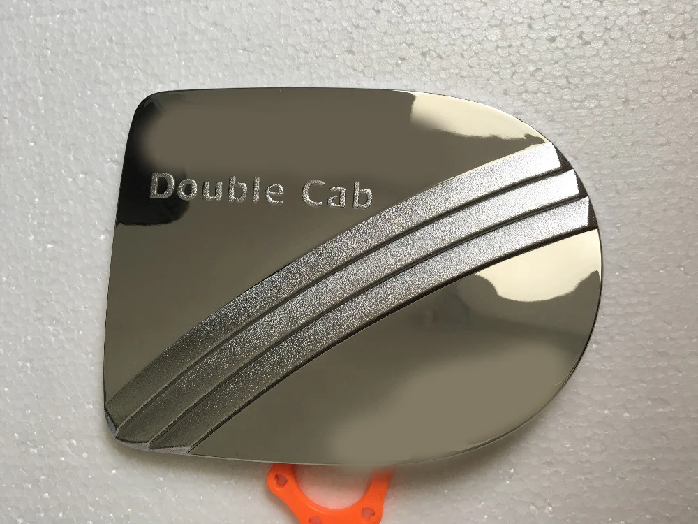 For nissan navara frontier 2007 accessories chrome fuel tank cover for