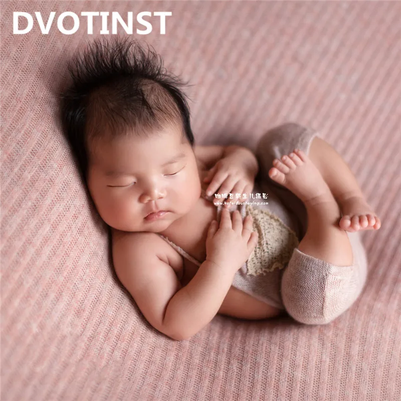 Dvotinst новорожденных реквизит для фотосъемки вязаный мягкий фон одеяло Fotografia аксессуары студийные фотосессии реквизит