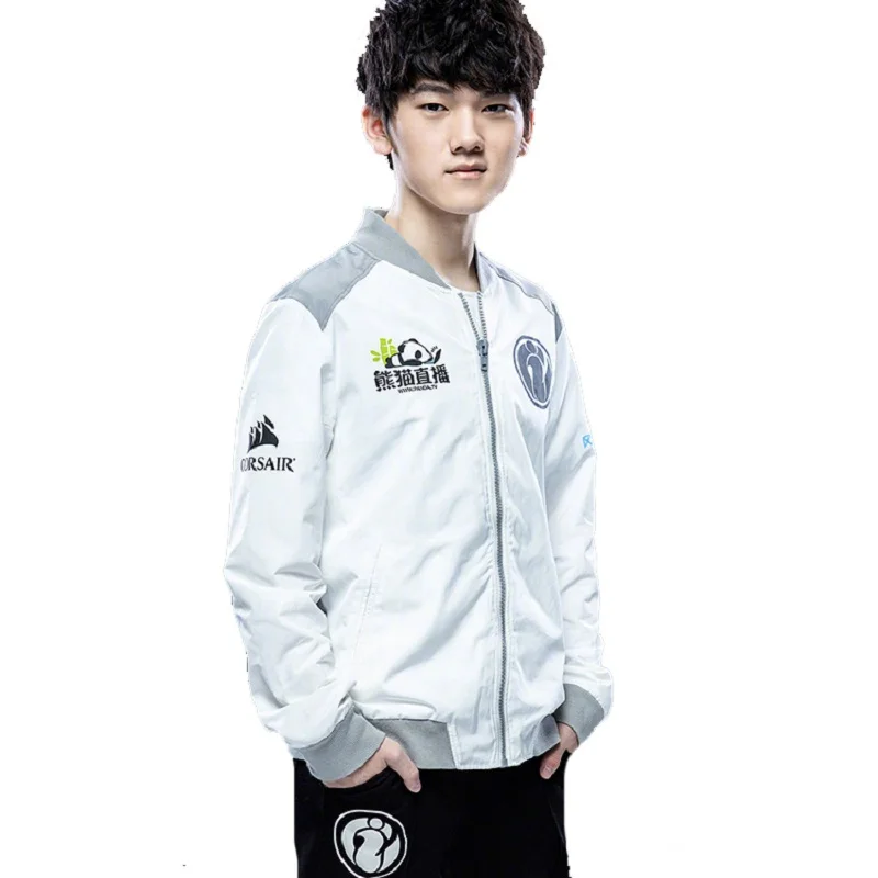  2018 LOL World Winner IG S8 Jacket Men Invictus Gaming Team The Shy Rookie Jackeylove Jacket LPL Lo