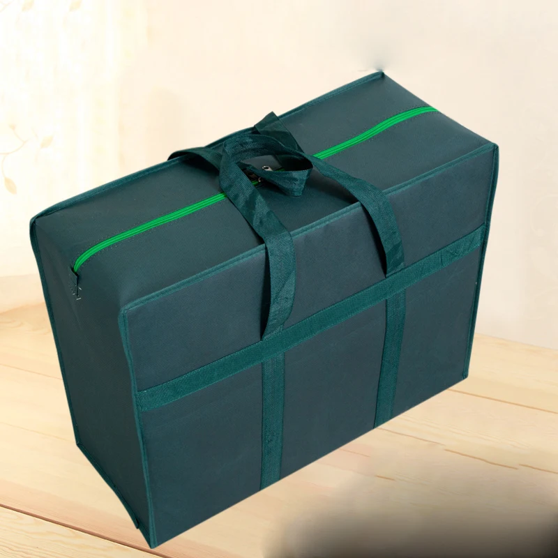 BAKINGCHEF قدرة كبيرة المنسوجة حقيبة التخزين لحاف الملابس المنظم أكياس لنقل إكسسوارات السفر إمدادات المنتجات حالات الكثير