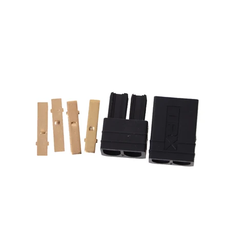 New HOT 4pcs Crimps1pc Male Housing1pc Female Housing TRX Plugs LipoNiMh Brushless ESC Battery RC Connector title=