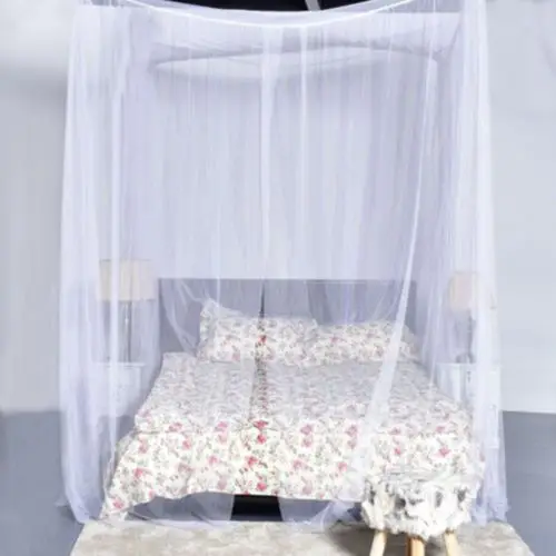 Mosquito Net Fabric Canopy Net Moustiquaire Quarto Door Tent For Double Bed UK