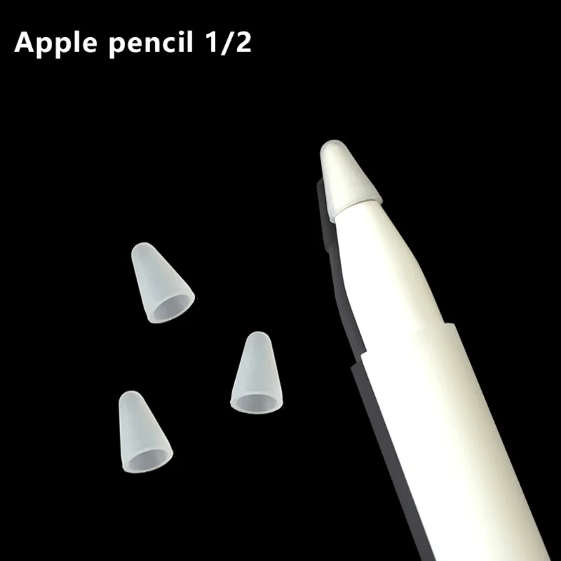 5 шт. силиконовый защитный чехол колпачок для наконечника кожи для Apple Pencil 1st 2nd стилусы ручка для тачскрина