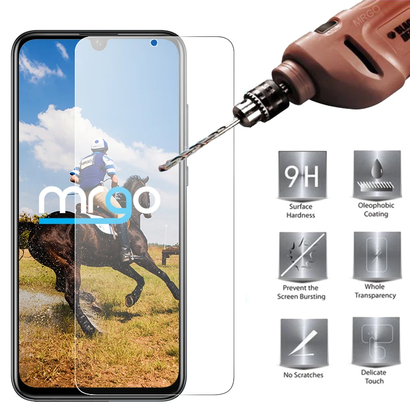 

MRGO Tempered Glass For Huawei P30 Lite Screen Protector 9H 2.5D Phone On Protective Glass For Huawei P30 Lite Glass P30