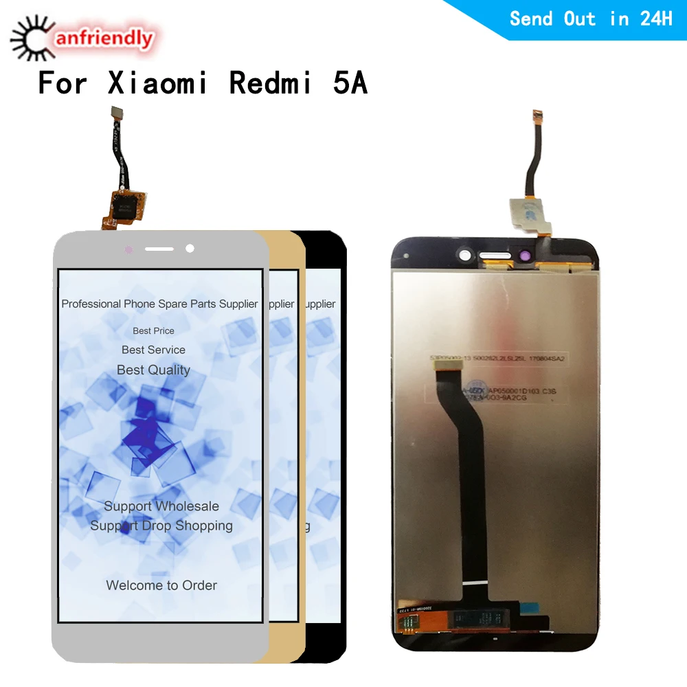 

For Xiaomi Redmi 5A 5 A LCD Display+Touch panel Screen Replacement Digitizer with frame Assembly For Xiaomi Redmi 5A display
