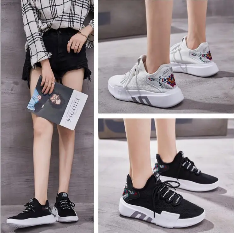 

Running Shoes for woMen 2018 Summer New woMen Sneakers Lace Up Low Top Jogging Shoes woMan Athletic Footwear Breathable Sale