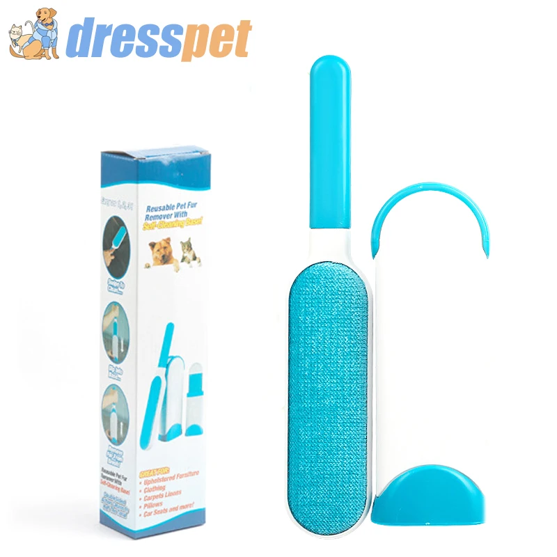 

Pet Dog Comb Tool Hair Remover Brush Dog Cat Fur Brush Base Double-Side 3PCS/Set With Self-Cleaning Lint Comb DRESSPET