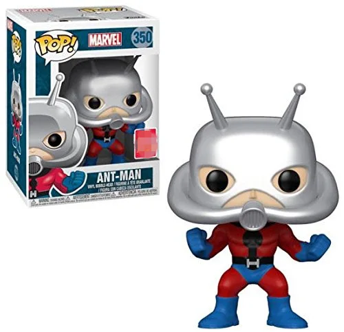 2018 SDCC эксклюзивный Funko pop Official Marvel: Classic Ant man #350 Man виниловая экшн фигурка