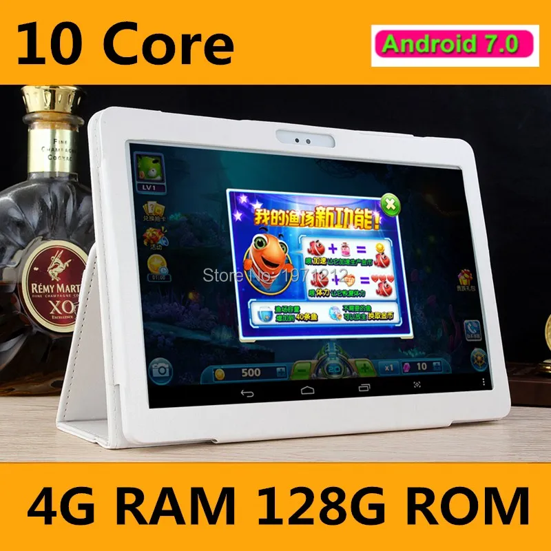 

Hot New Tablets Android 7.0 10 Core 64GB ROM Dual Camera and Dual SIM Tablet PC Support OTG WIFI GPS 4G LTE bluetooth phone