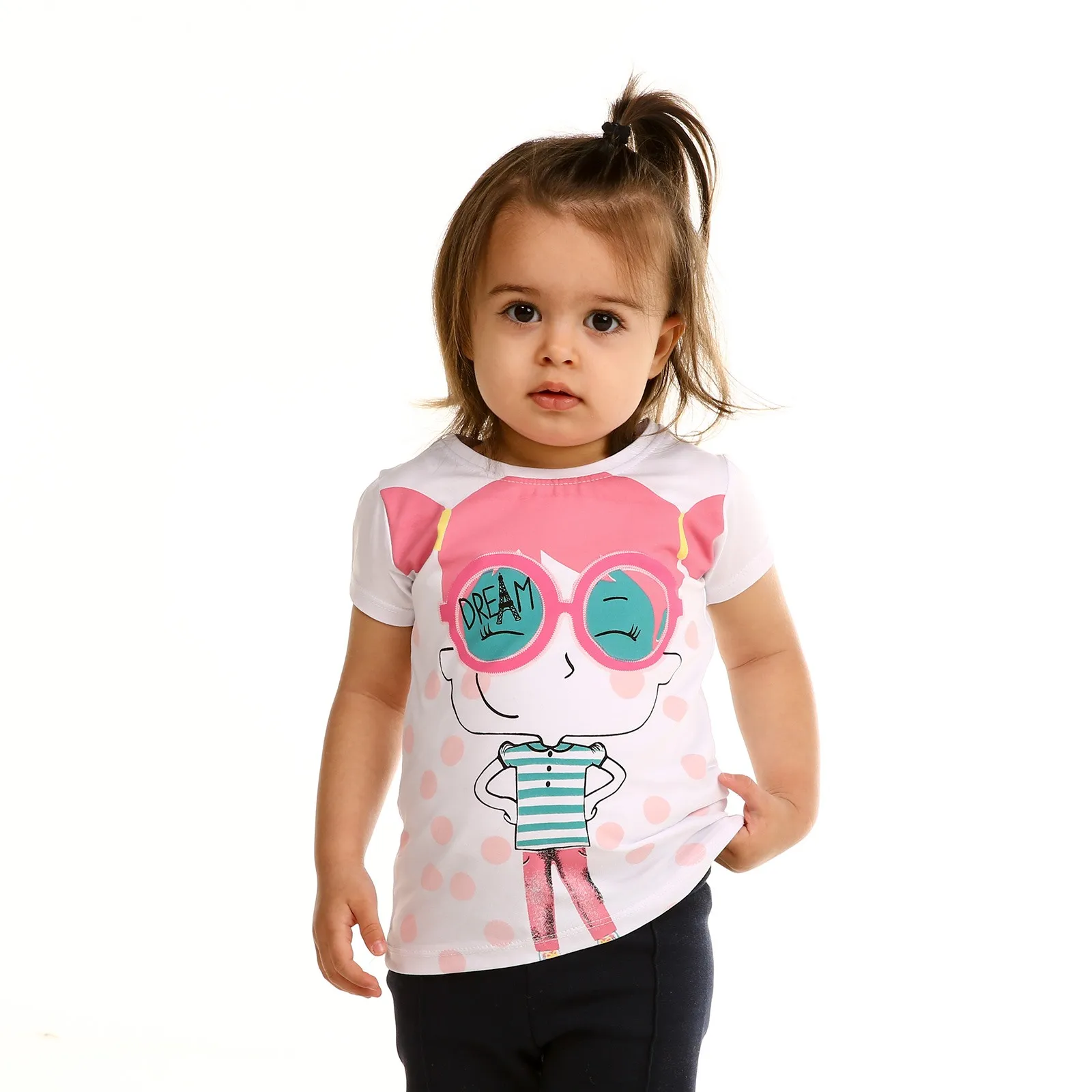 

ebebek Tuffy Crew Neck Pinky Baby Girl Tshirt
