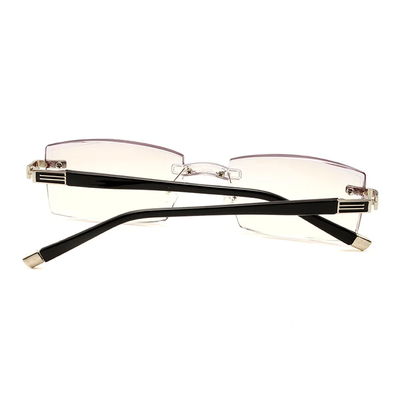 Imwete очки для чтения без оправы женские и мужские анти-синий светильник Алмазная резка бескаркасные компьютерные очки+ 1,0+ 1,5+ 2,0+ 2,5+ 3,0