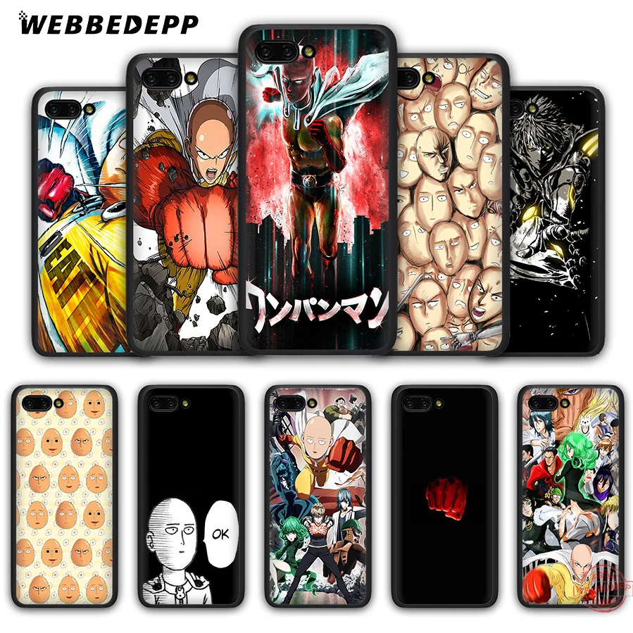 WEBBEDEPP One Punch Man мягкий чехол для Honor 20 10 9 9X 8 Lite 8C 8X 7X 7C 7A 3 Гб оперативной памяти 6A Pro